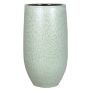 Vaso di ceramica ELIEL, maculato, verde menta-bianco, 45cm, Ø20cm