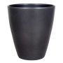 Vaso TEHERAN PALAST in ceramica, antracite, 17cm, Ø13,5cm
