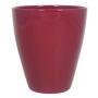 Vaso TEHERAN PALAST in ceramica, rosso vino, 17cm, Ø13,5cm