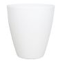 Vaso TEHERAN PALAST in ceramica, bianco-opaco, 17cm, Ø13,5cm