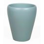 Vaso conico per orchidee NAZARABAD, ceramica, turchese chiaro-opaco, 17cm, Ø14cm