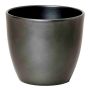 Fioriera grande in ceramica TEHERAN BASAR, antracite, 22,5cm, Ø25cm