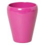 Vaso conico per orchidee NAZARABAD, ceramica, fucsia, 17cm, Ø14cm