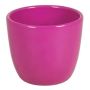 Piccolo vaso in ceramica per piante TEHERAN BASAR, fucsia, 6cm, Ø7,5cm