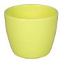 Piccolo vaso in ceramica per piante TEHERAN BASAR, giallo chiaro, 6cm, Ø7,5cm