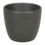 Piccolo vaso in ceramica per piante TEHERAN BASAR, antracite-opaco, 6,5cm, Ø8,5cm