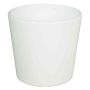 Vaso in ceramica per orchidee BANEH, bianco, 12,5cm, Ø13,5cm
