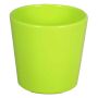 Vaso in ceramica per orchidee BANEH, verde mela, 12,5cm, Ø13,5cm