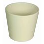 Vaso in ceramica per orchidee BANEH, crema, 12,5cm, Ø13,5cm