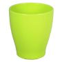 Vaso in ceramica per orchidee MALAYER, verde mela, 15cm, Ø13,2cm