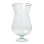 Vaso decorativo a calice in vetro KOFFI, con piede, trasparente, 30cm, Ø16cm