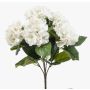 Ortensia artificiale JONE su stelo, crema, 40cm