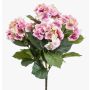 Ortensia artificiale JONE su stelo, rosa, 40cm