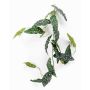 Ghirlanda di begonia maculata finta JOELLE, verde-bianco, 120cm