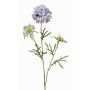 Fiore artificiale di scabiosa MONTIE, lilla-blu, 75cm