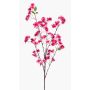 Ramo di melo artificiale SANTANA con fiori, fuchsia, 100cm