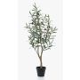 Olivo finto CLAYTON, tronco finto, con frutti, 90cm