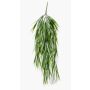 Cannuccia di palude artificiale pensile OVIEDO su stelo, zona trasversale, verde, 80cm