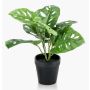 Filodendro Monstera Deliciosa artificiale PUYA, 30cm