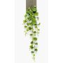 Pianta artificiale con foglie a cuore ORERA su stelo, verde, 90cm