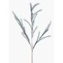 Ramo artificiale di erba stipa con pannocchie YECORA, blu, 130cm