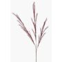 Ramo artificiale di erba stipa con pannocchie YECORA, rosso bordeaux, 130cm