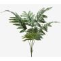Phlebodium aureum artificiale SCORPI su stelo, verde-grigio, 65cm