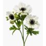 Anemone artificiale RUBINA, bianco, 55cm