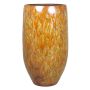 Vaso di ceramica ELIEL, maculato, arancione-giallo, 35cm, Ø18cm
