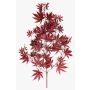 Ramo artificiale di acero giapponese ALETTO, difficilmente infiammabile, rosso, 70 cm