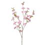 Ramo artificiale ciliegio ornamentale VERIANO con fiori, rosa, 120 cm
