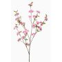 Ramo artificiale ciliegio ornamentale VERIANO con fiori, rosa, 120 cm