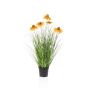 Girasole artificiale SHALLA con fiori, arancione, 60 cm