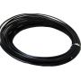 Filo di alluminio TANEA, verniciato nero, 12 m, Ø 2 mm