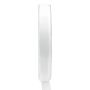 Nastro decorativo in poliestere WIARA, bianco neve, 50 m, 15 mm