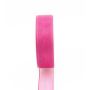 Nastro in organza OSNA, rosa scuro, 50 m, 10 mm