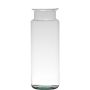 Vaso di vetro decorativo KARIN EARTH, riciclato, trasparente, 33cm, Ø12cm