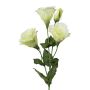Ramo artificiale Lisianthus VORHEN, verde chiaro, 55 cm