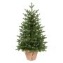 Albero di Natale artificiale ESPOO, sacco di iuta, 90cm, Ø55cm
