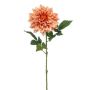 Fiore artificiale dalia ZELRAN, pesca, 70 cm