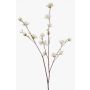 Ramo decorativo di amamelide ZAVNER con fiori, bianco, 110 cm