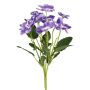 Fiore artificiale violetta ZELKARO, bastoncino, lilla, 35 cm