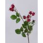 Ramo decorativo di rosa di patata LOPUNY con bacche di rosa canina, rosso, 70cm