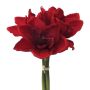 Mazzo di fiori artificiali Amaryllis LOMIRE, rosso, 30cm