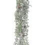 Decorazione da appendere Larice WODRI, bastoncini, pigne, ghiacciato, bianco-verde, 125cm