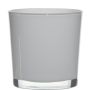 Vaso da piante in vetro ALENA, bianco, 13cm, Ø13cm
