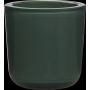 Supporto di vetro per lumini NICK, verde abete, 7,5cm, Ø7,5cm