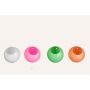 Vaso rotondo per candele ROLDAN in vetro, da appendere, rosa, 8cm, Ø9cm