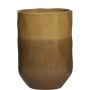 Fioriera in ceramica DONELLA, marrone-beige, 20cm, Ø15cm