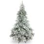 Albero di Natale artificiale TORONTO SPEED, innevato, 275cm, Ø180cm